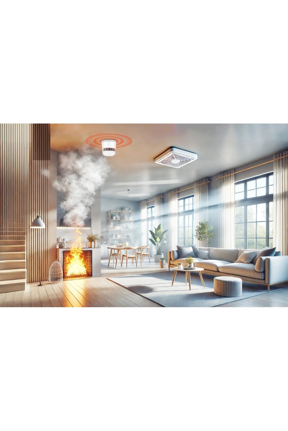 WOOX Zigbee Smart Smoke Alarm R7305