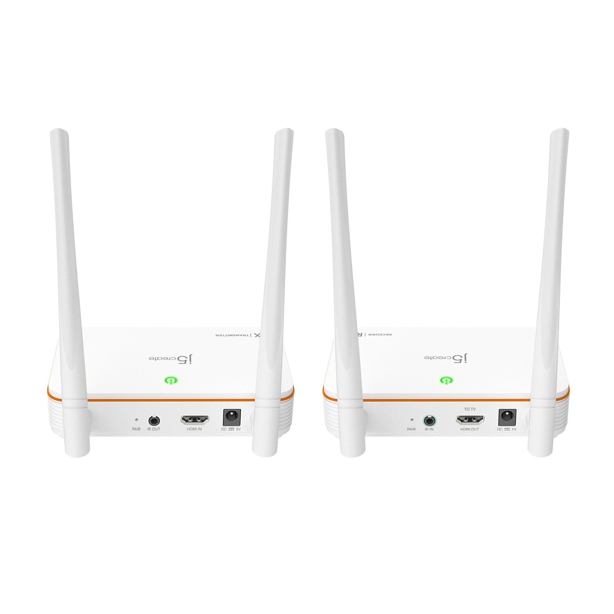 j5create Wireless Display HDMI Extender 1080p with IR 60m 1080p JVAW53