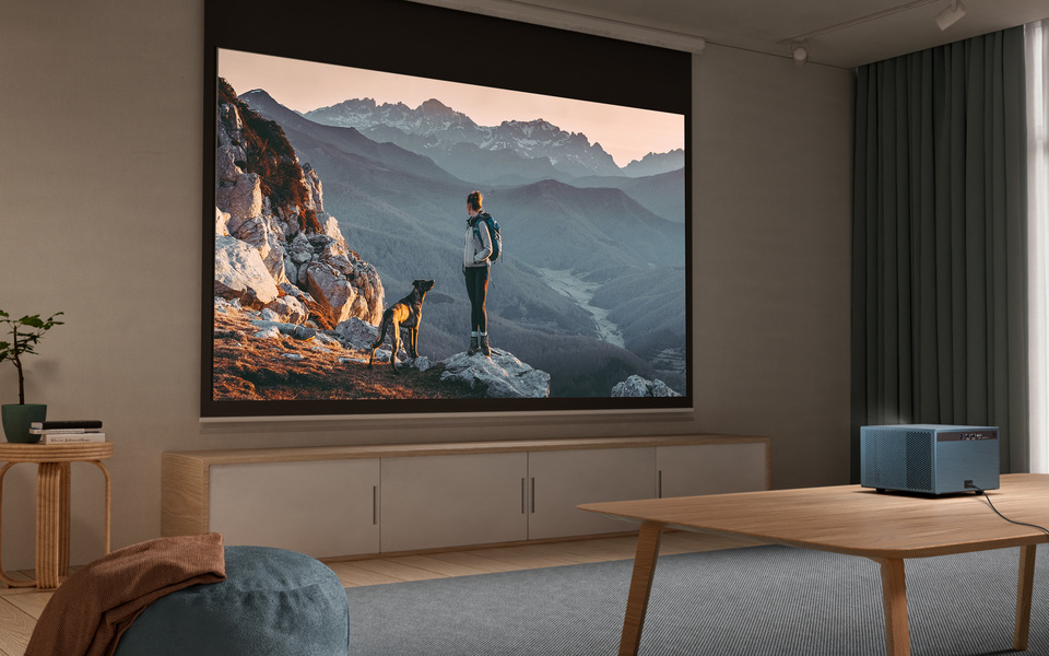 Viewsonic Projector LX60HD 1080p Smart LED Google TV Netflix