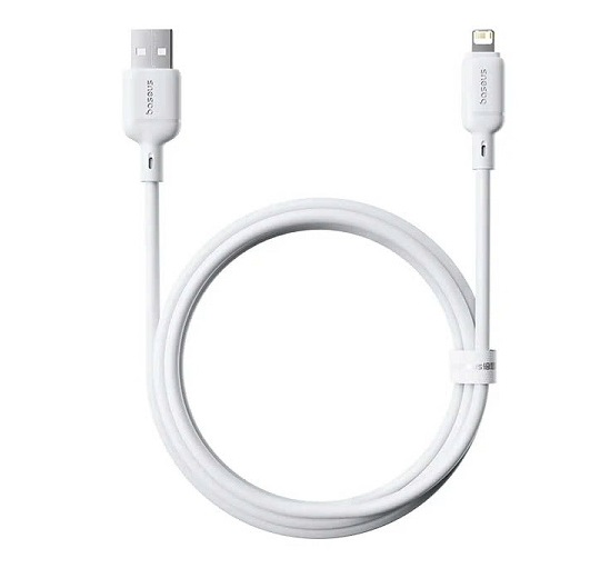 Baseus Cable Lightning to USB-A Silky Series 2.0m White