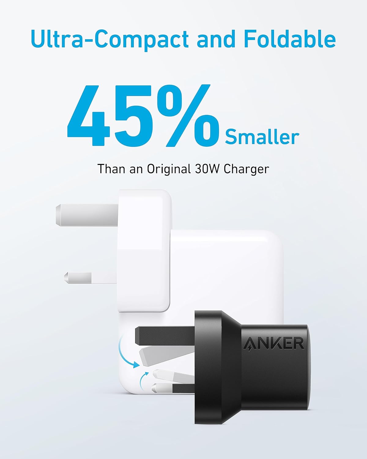 Anker Mobile Charger Wall 323 33W Black