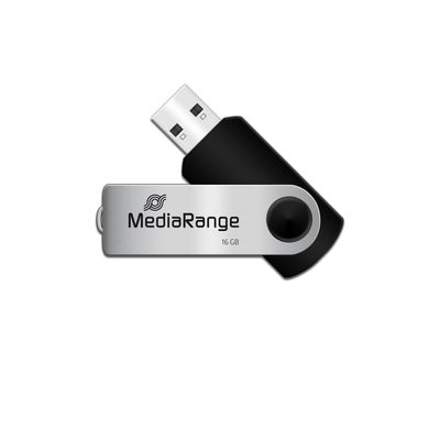 MediaRange USB flash drives, 16GB, Pack 3