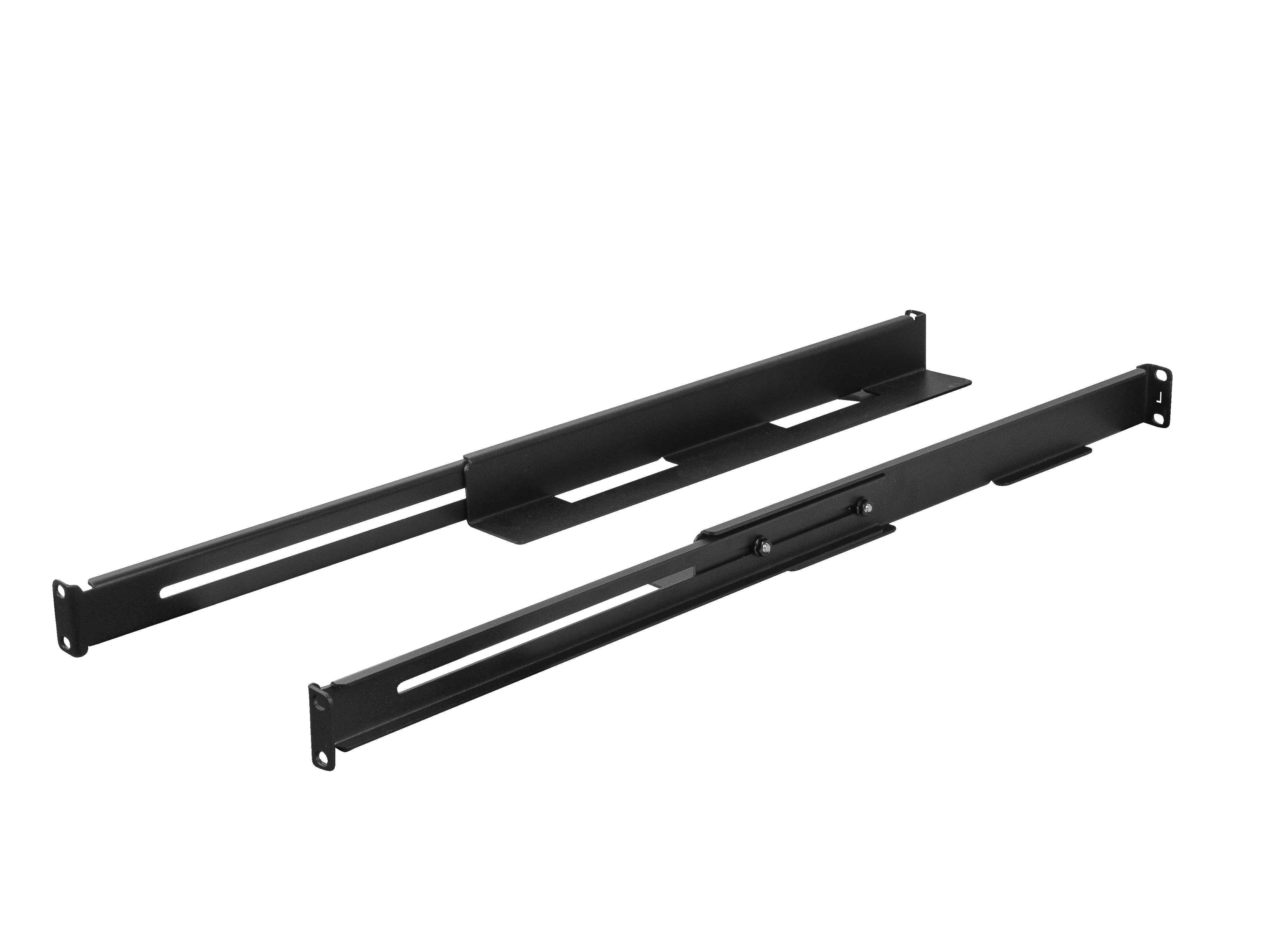 Lanberg Rail Kit Sliding Adjustable 397-680mm for 19" Rack Cabinet 90kg Black
