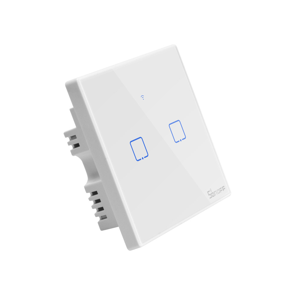 Sonoff T2 UK 1C WiFi Smart Wall Touch Switch White