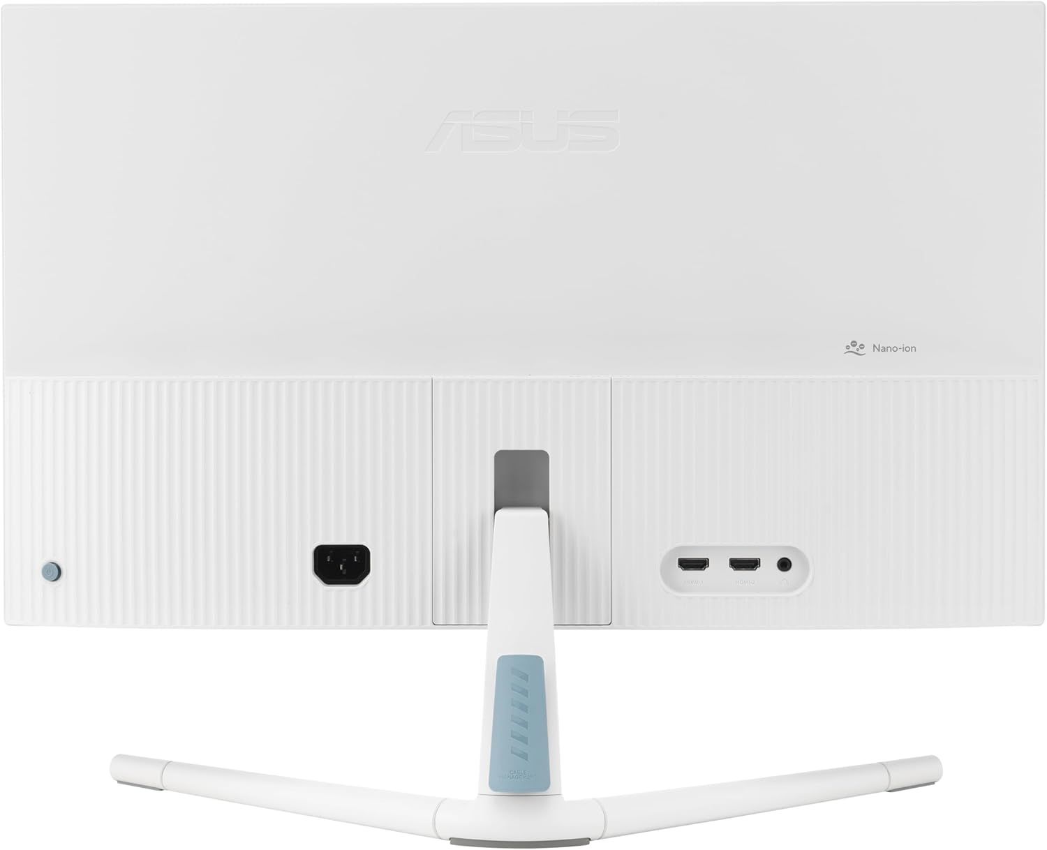 ASUS Monitor EyeCare 27'' FHD 100Hz with Air Ionizer White VU279HFI-W