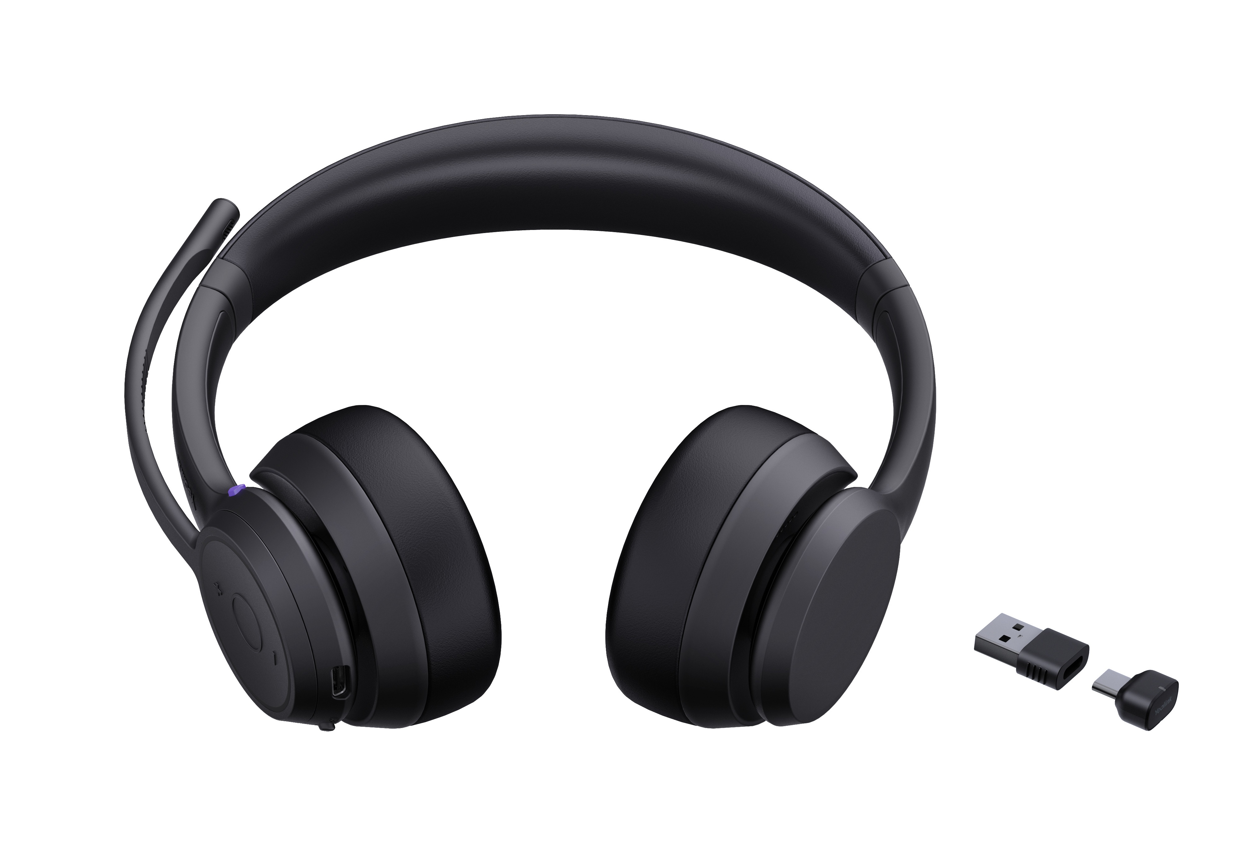 Yealink Headset Wireless Bluetooth 2-Mic NC with BT51C Dongle ZenOffice32 Dual USB-C/A