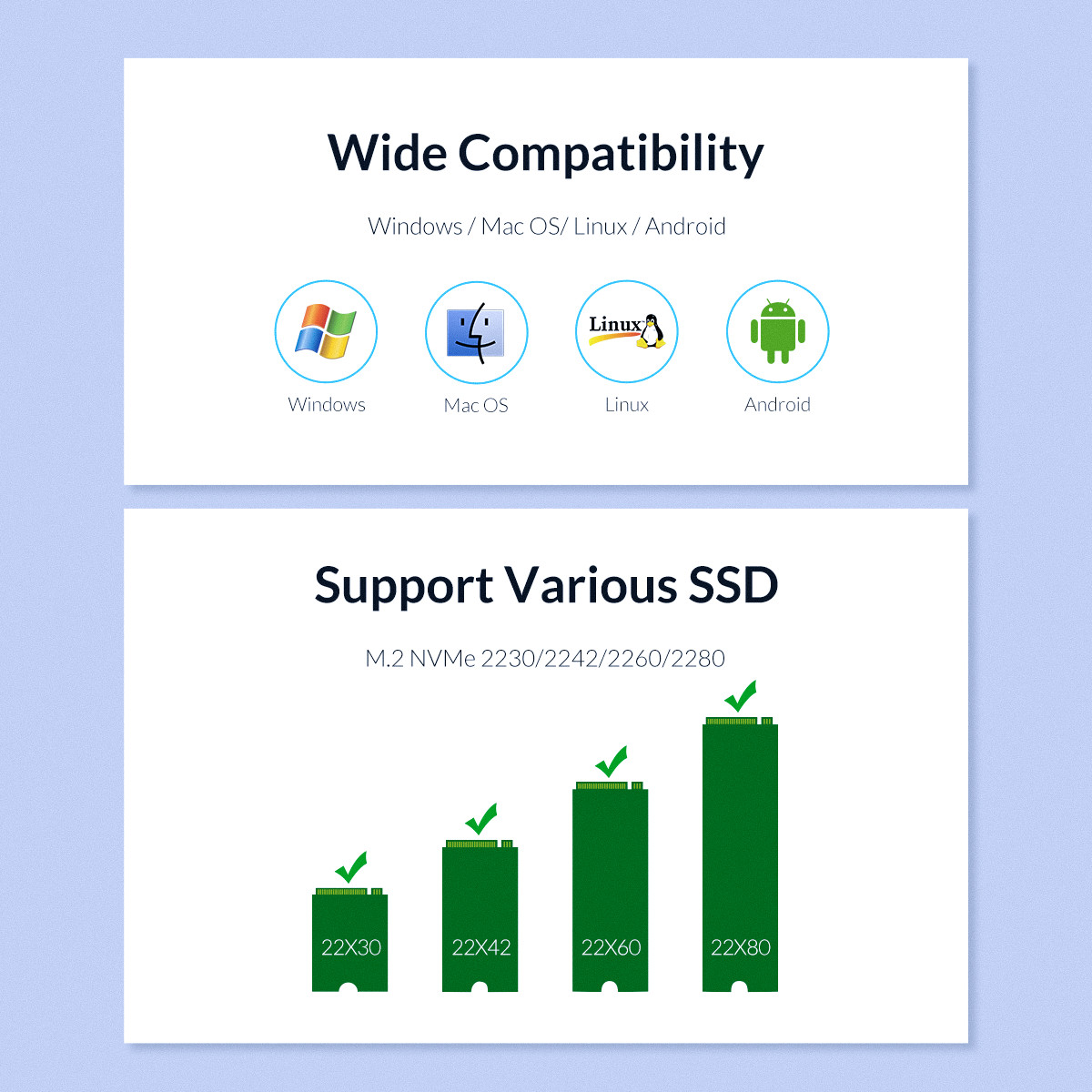 Orico USB-C 3.2 M2 NVME SSD Aluminum Enclosure Black M2PVC3-G20