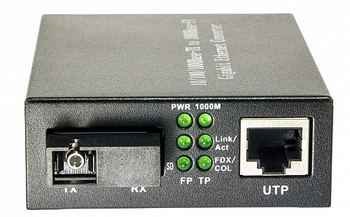 OPTON MC211CS Media Converter 1.25GBPS SM SC 10km