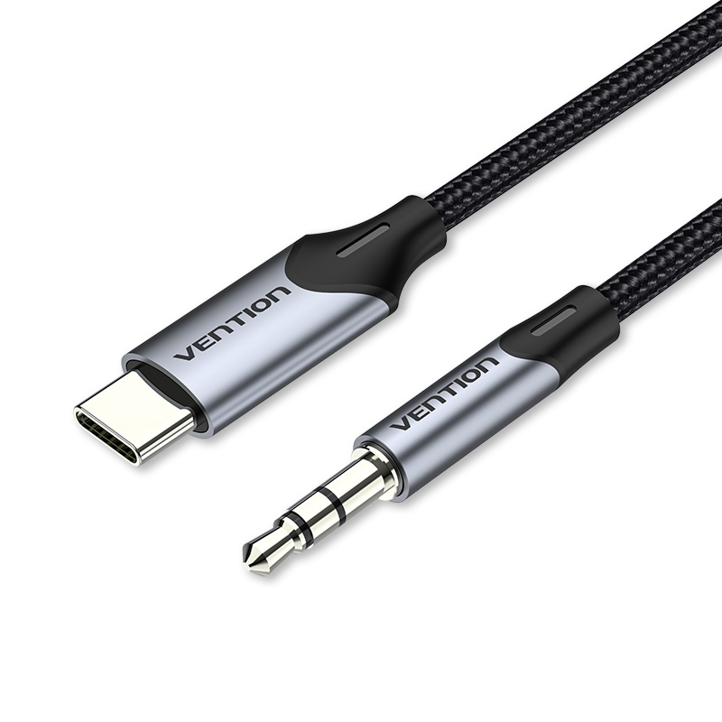 Vention AUDIO CONVERTER USB-C to 3.5mm Male Cable 1.5m BGKHG