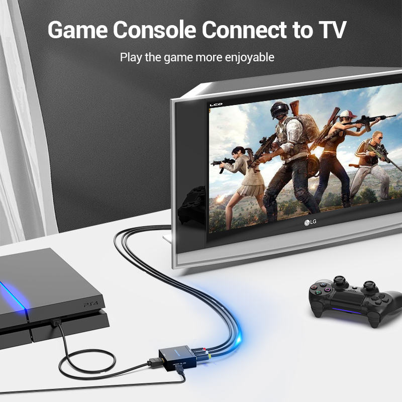 Vention Converter HDMI to 3RCA USB Powered AEEB0