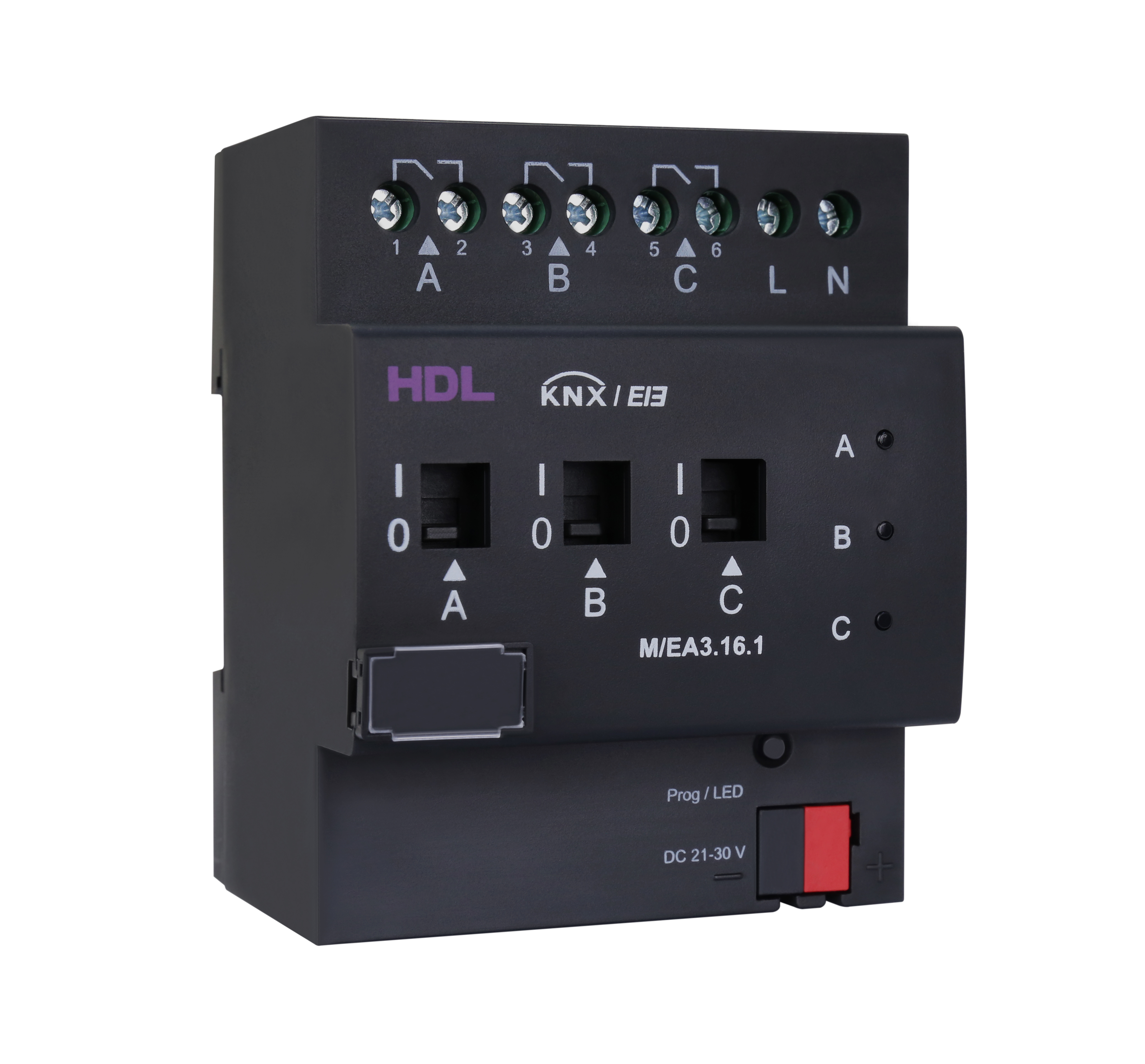 HDL KNX 3CH 16A Actuator With Energy Metering