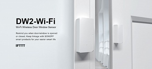 Sonoff DW2 WiFi Door & Window Alarm Sensor