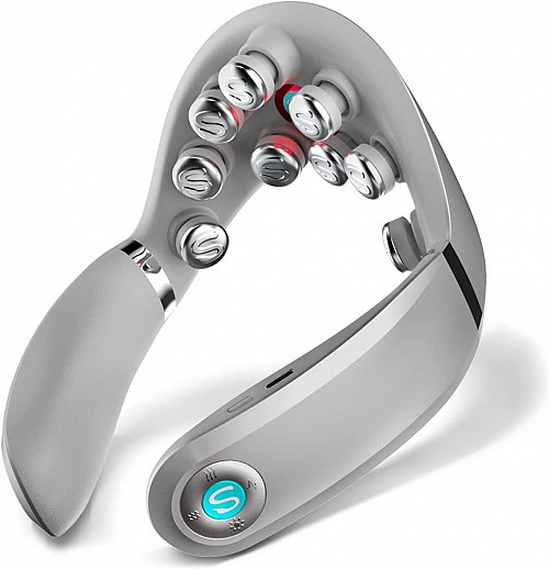 SKG Neck Massager Pulse-Heat-APP-Multiple Heads G7 Pro