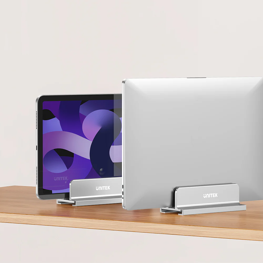 Unitek Stand for Laptop Adjustable Vertical Holder OT172GY