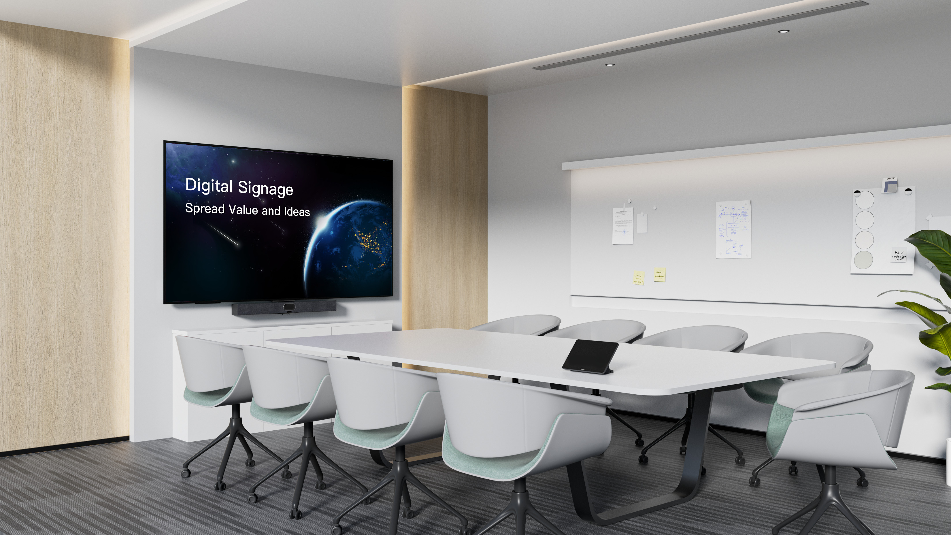 Yealink MD65 Meeting Display 65" Android 13 for MTR Bar/UVC