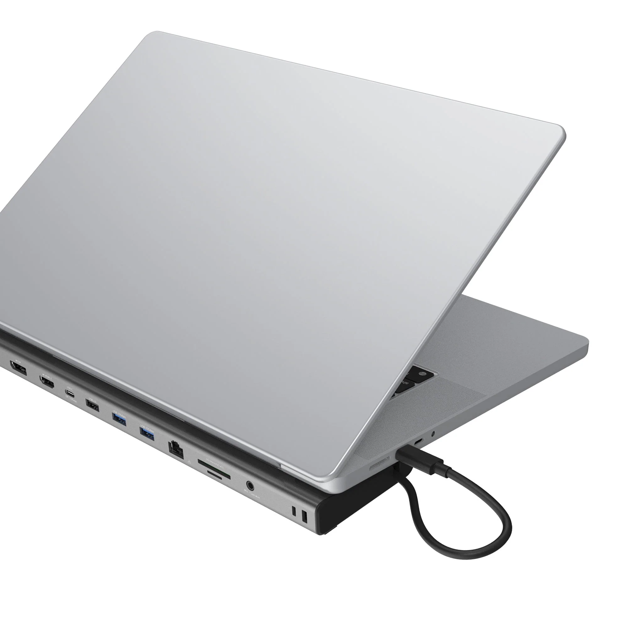 j5create Docking Station USB-C 12-in-1 Triple Display 4K MST MacBookM3 HDMI/DP/USB-C/RJ45/SD/Audio/PD JCD554