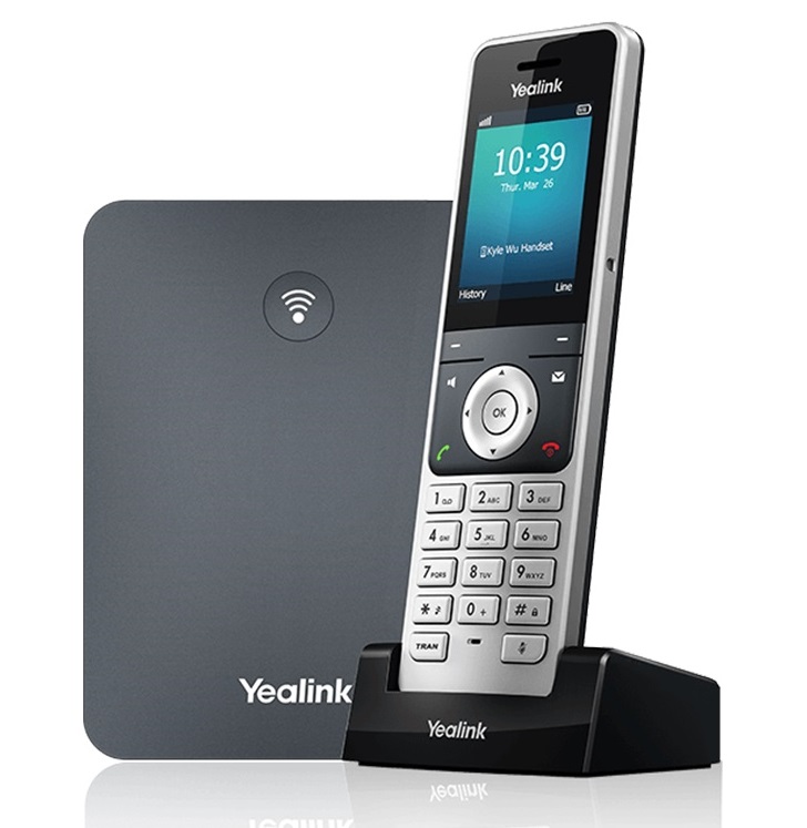Yealink IP Phone Cordless DECT Base & W56H Handset W76P