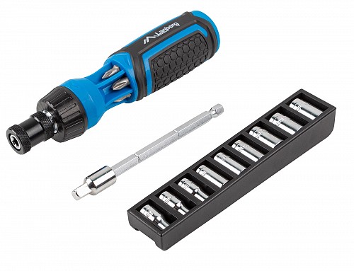 Lanberg NT-0808 Ratchet Screwdriver with Extension Bar Set