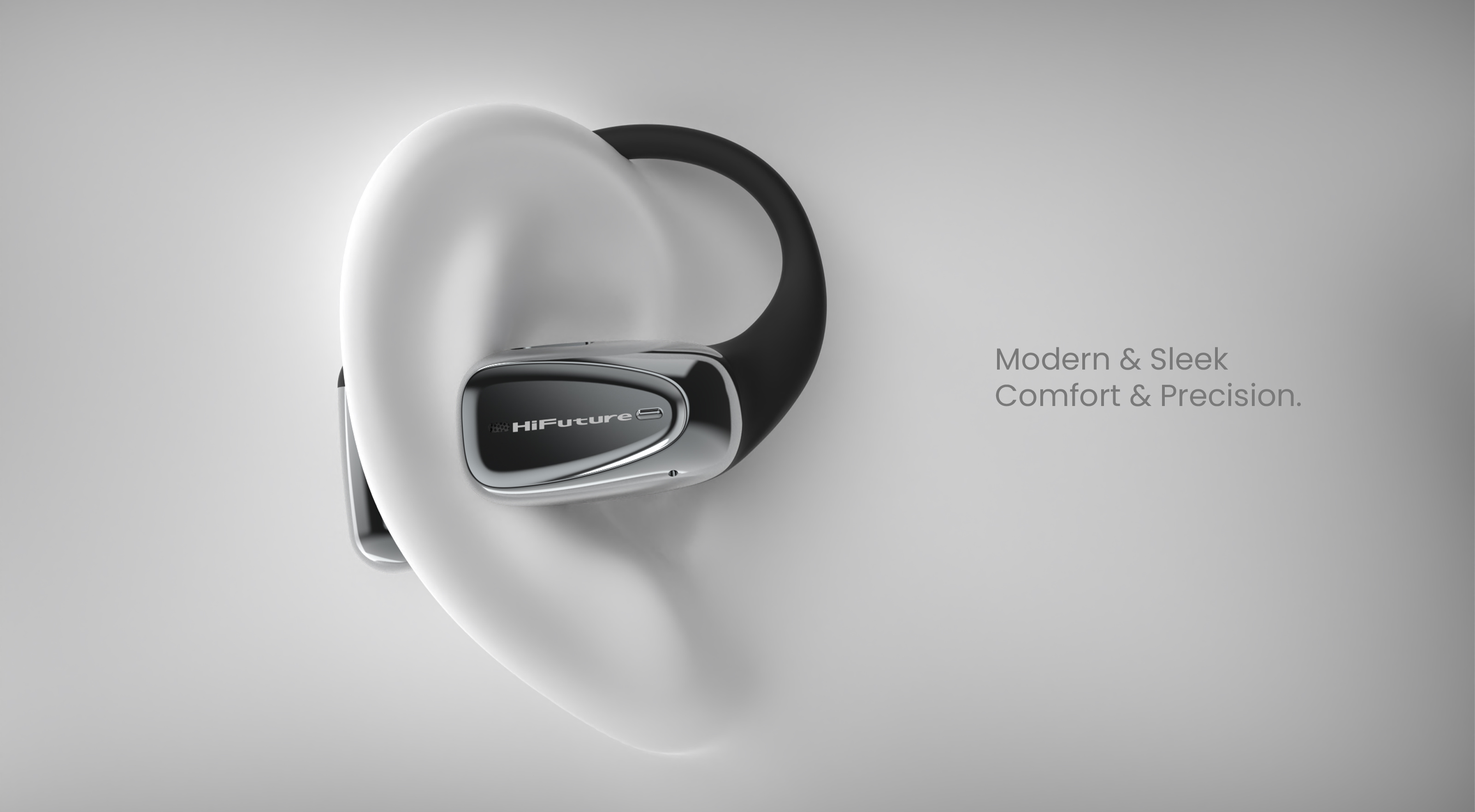 HiFuture Headphones Open Ear FutureMate 2 PRO Black