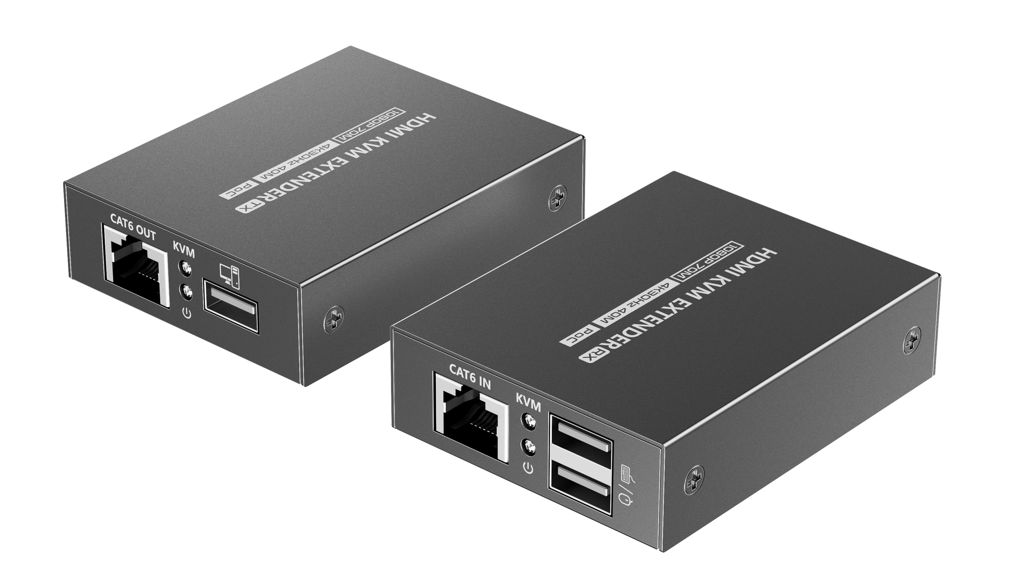 Lenkeng KVM HDMI Extender over Ethernet 4K30Hz 70m LKV372KVM-P