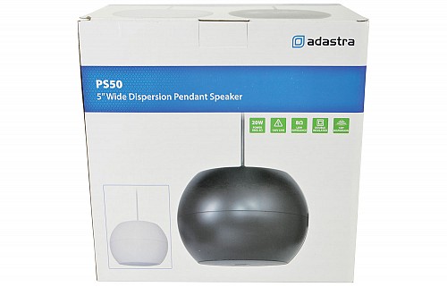 Adastra PS50-B 5'' Pendant Speaker 952.427UK Black