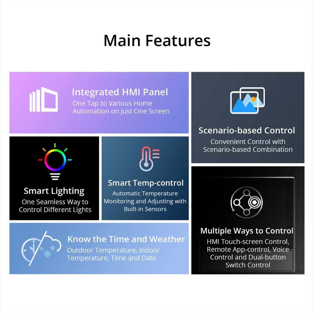 Sonoff NS Panel (touch screen )