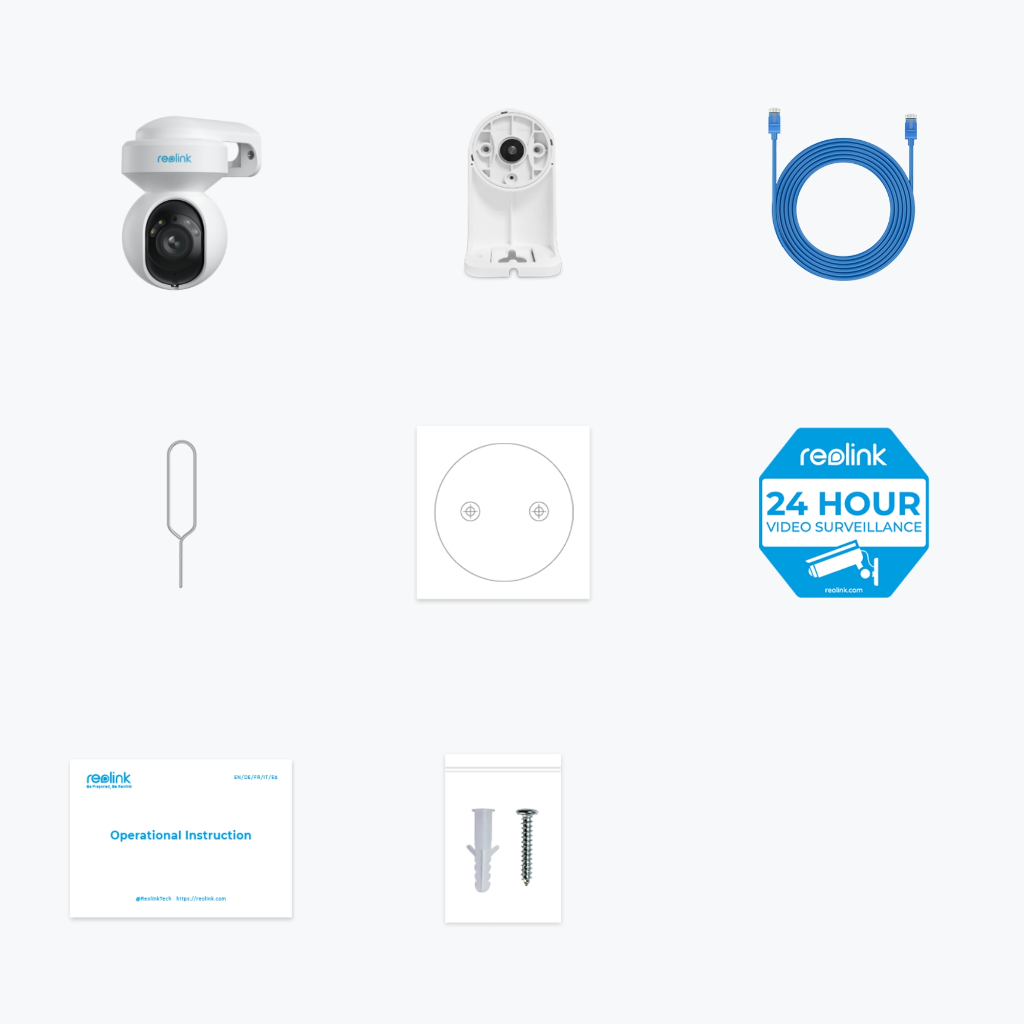Reolink POE IP PTZ Camera 8MP E1 Outdoor Camera (E560P)