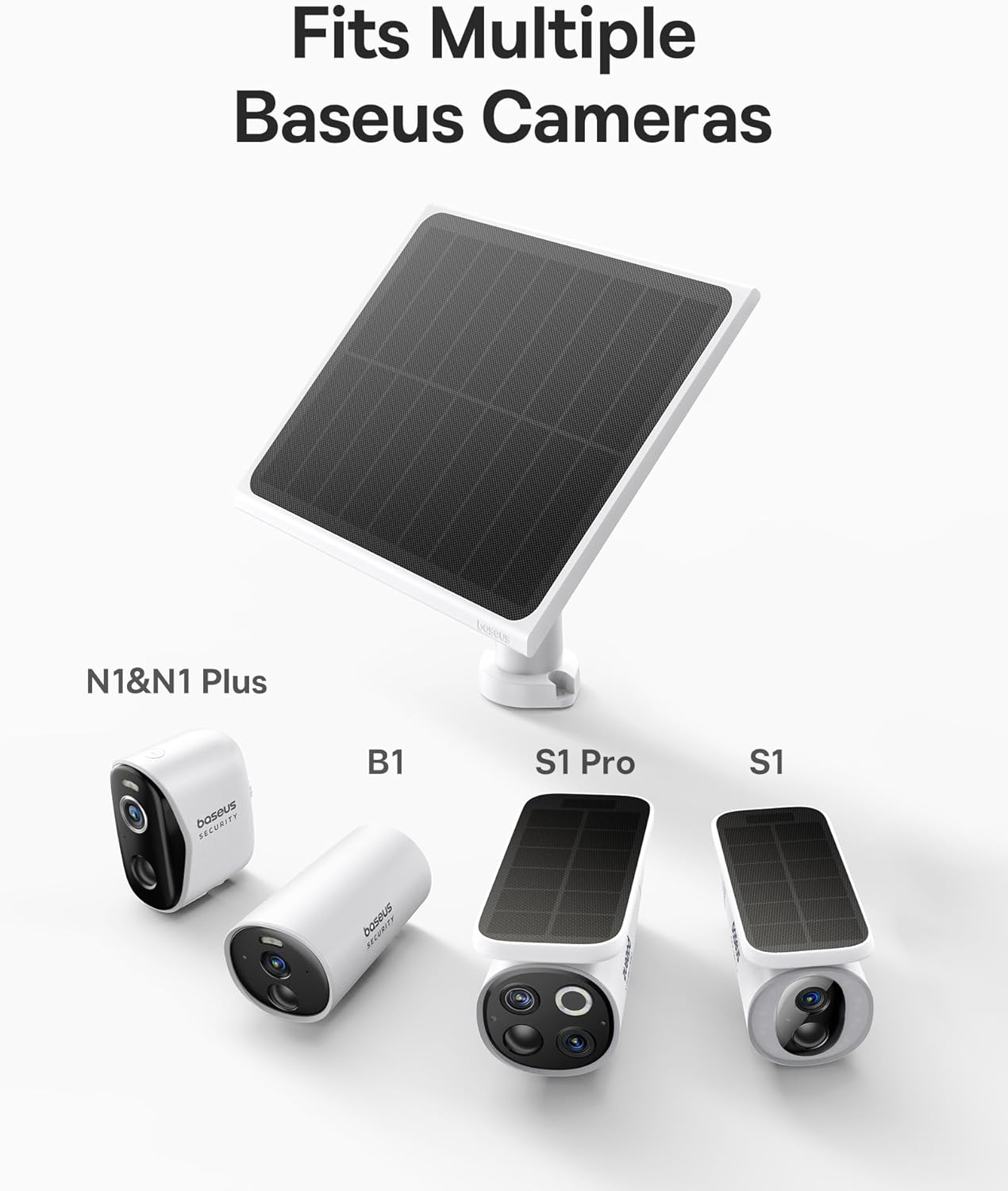 Baseus Security A1 Solar Panel White