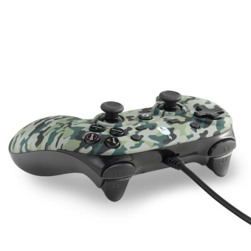 SPARTAN GEAR OPLON WIRED CONTROLLER CAMOUFLAGE FOR PC & PS3