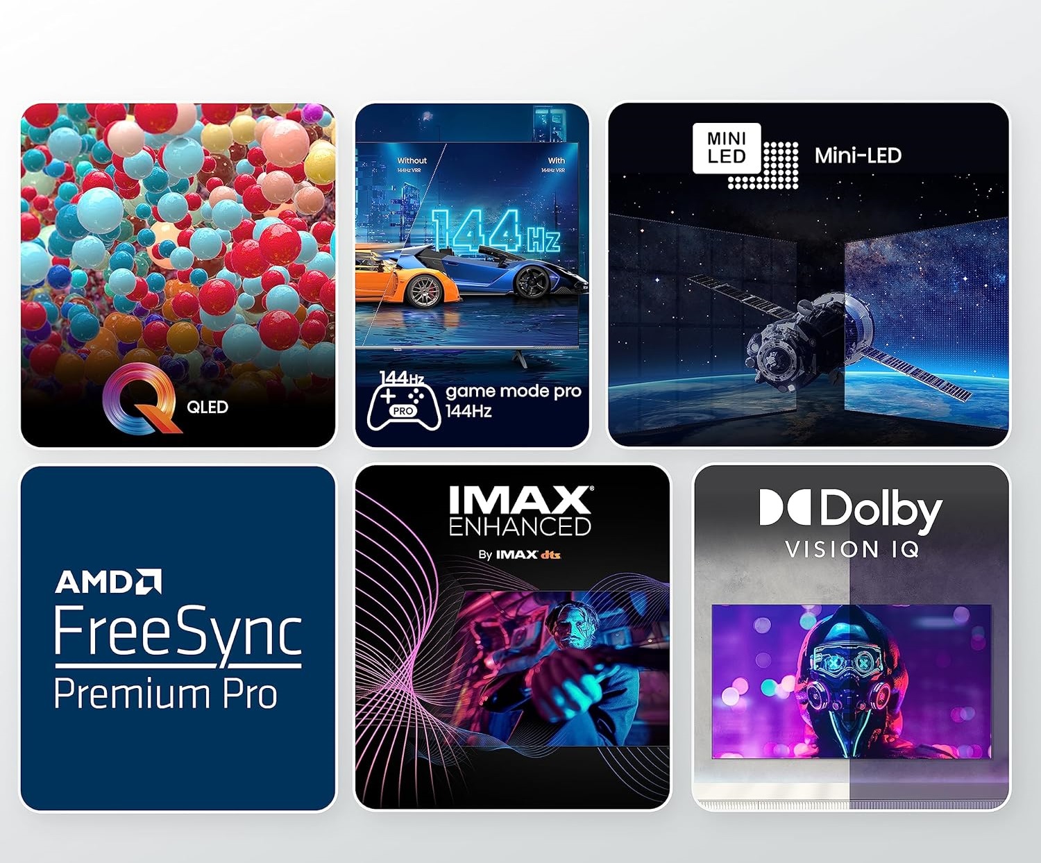 OPEN BOX Hisense 85U7KQ 85'' 4K Smart QLED MINI LED 120hz TV