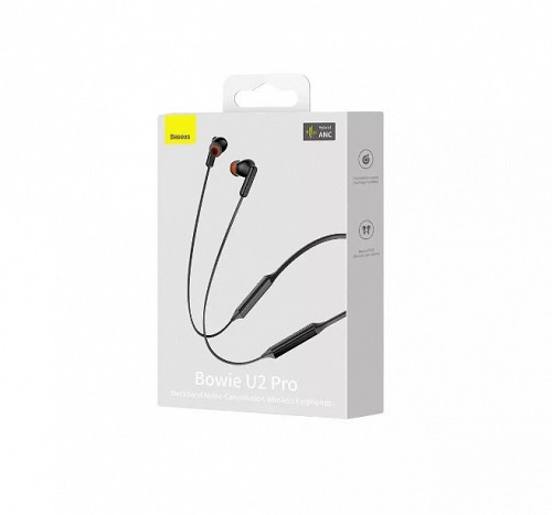 Baseus Headphones In Ear Wireless U2 Pro Black