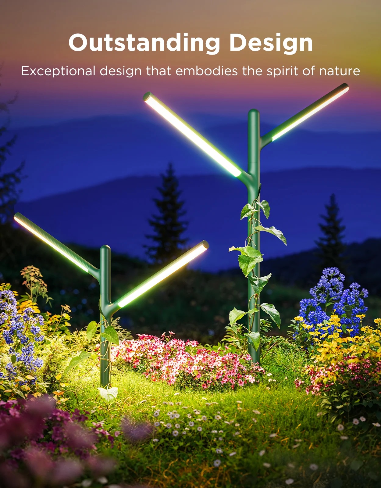 Govee Outdoor Smart Garden Light RGBICWW H7086341