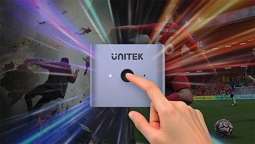 Unitek VC DisplayPort Splitter/Switch 8K 1-2 V1609A