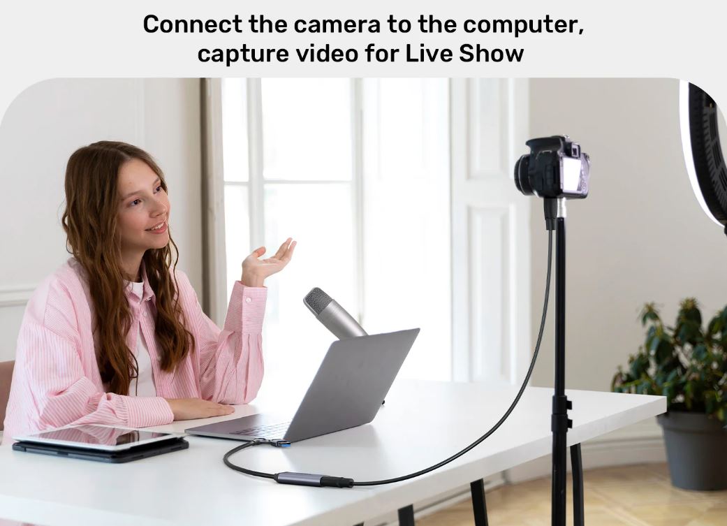 Unitek Capture Card HDMI to USB-C/A 1080p V1167A