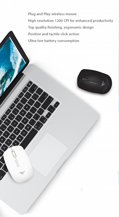 Alcatroz Airmouse3 Wireless Mouse Grey