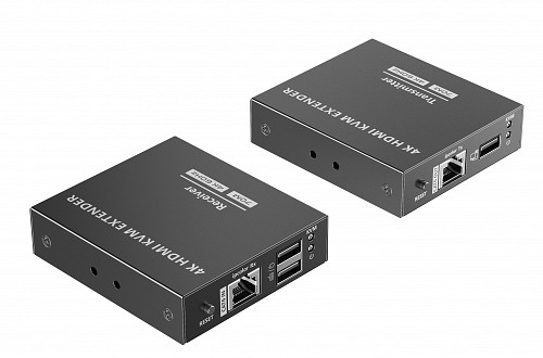 Lenkeng KVM HDMI Extender over Ethernet 4K60Hz 70m Loop IR LKV565KVM