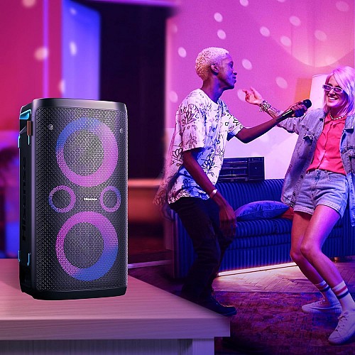 Hisense Speaker Portable Karaoke Party Rocker One Plus 300W