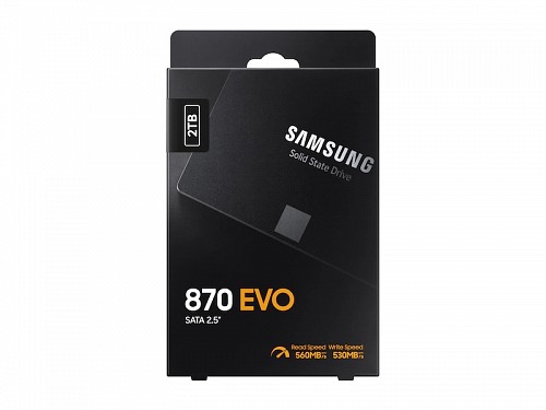 Samsung EVO 870 SATA 2.5" SSD 2TB MZ-77E2T0
