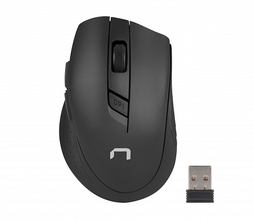 Natec STINGRAY Wireless Keyboard & Mouse Combo Black