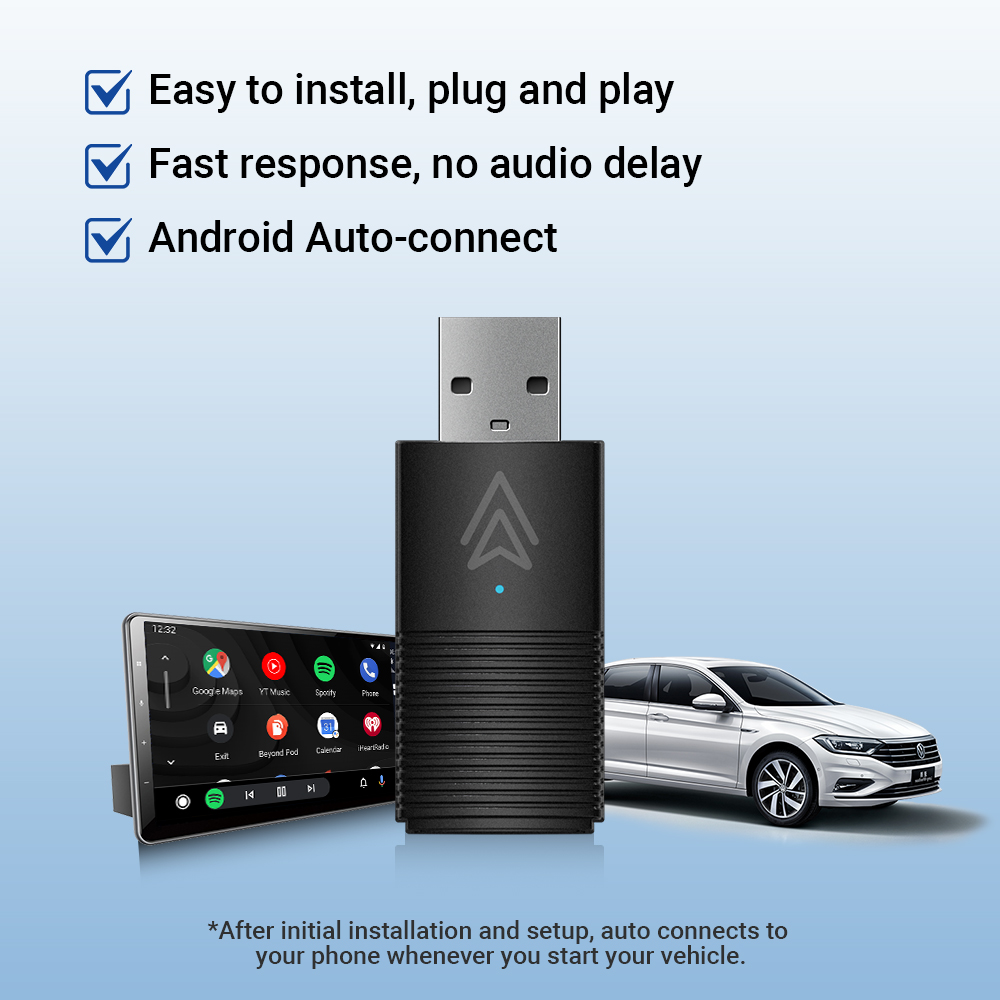 MINIX CAR Wired to Wireless Android Auto USB Dongle CP86-AA