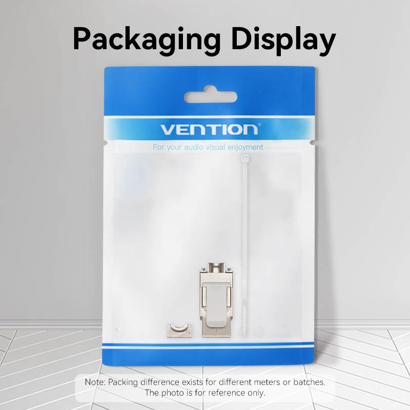 Vention NETWORK Keystone Jack CAT7 UTP Toolless Grey IRJH0