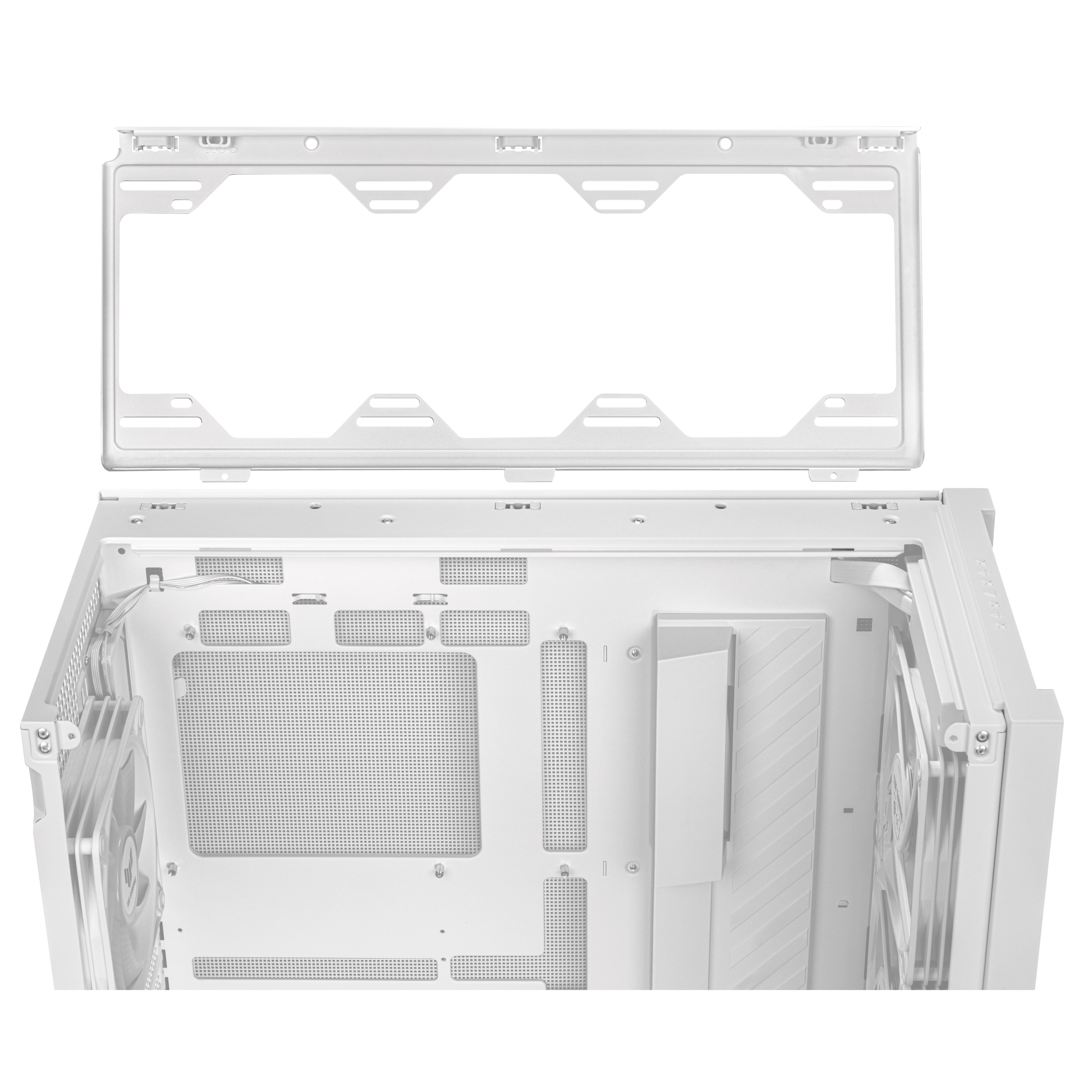 ASUS PC Case ATX Tempered Glass 4xARGB Fans TUF GAMING GT302 White