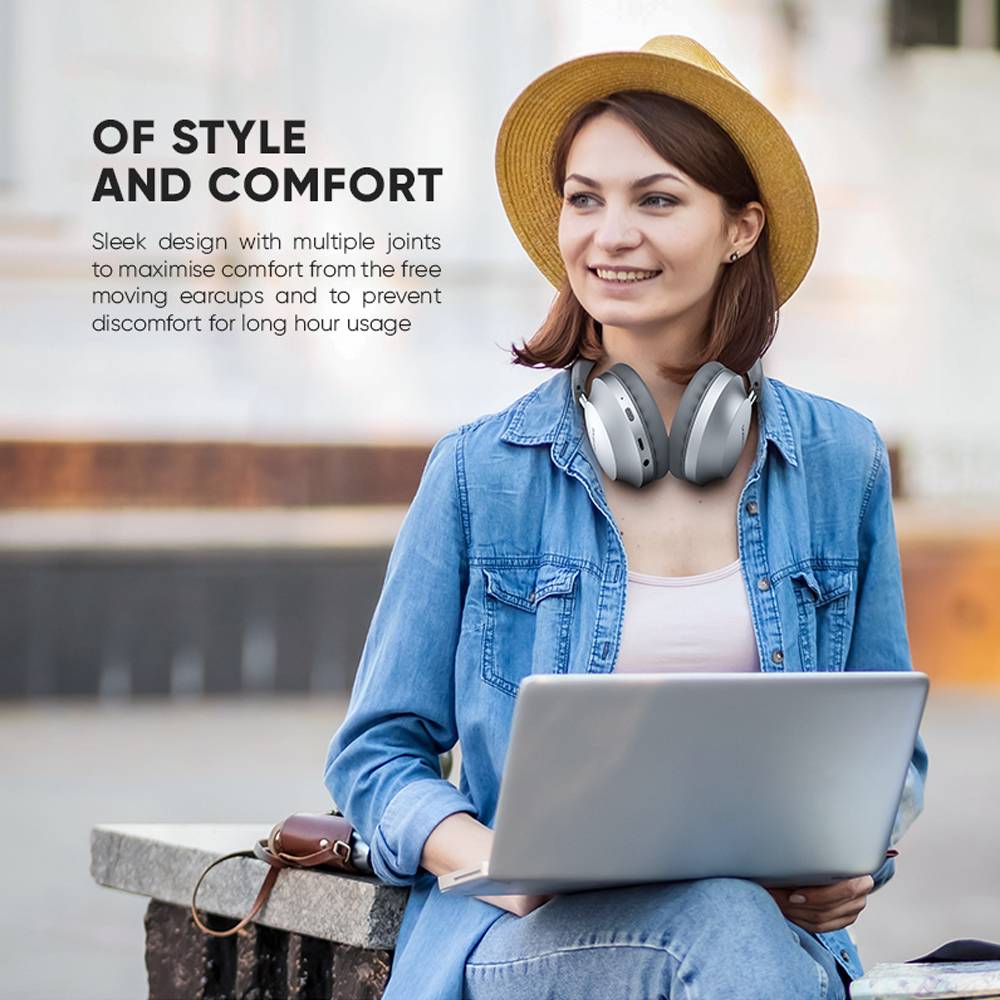 SonicGear Headphones Bluetooth AIRPHONE DNC3000 Black