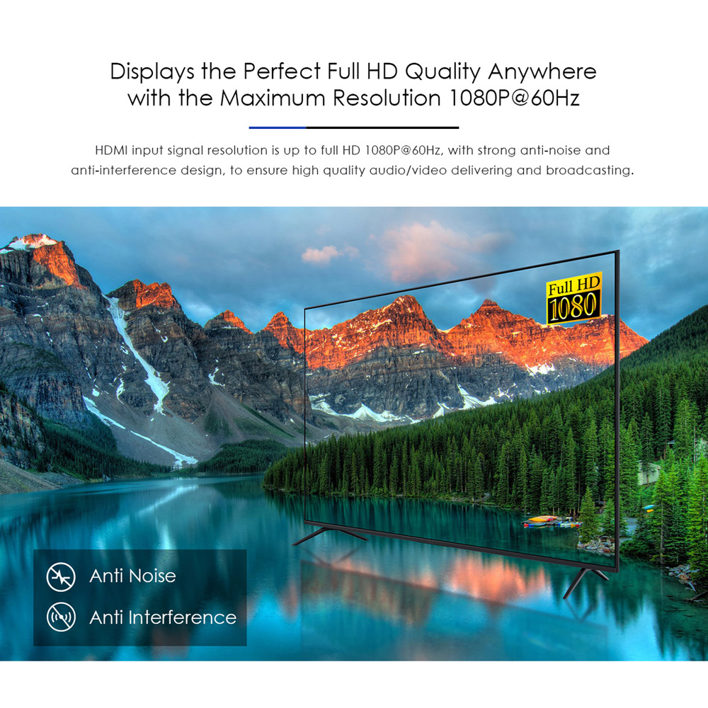 Lenkeng Modulator HDMI 1080P Loop Out LKV479P-DVBT
