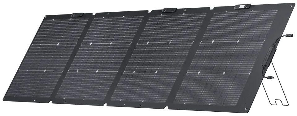 EcoFlow SPP Solar Panel Portable NextGen 220W Bifacial & Metal Stand