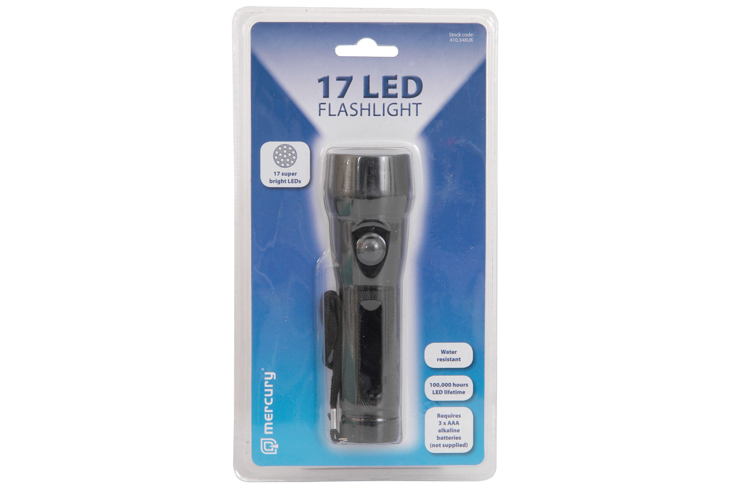 Mercury TR17 17 LED Torch IP44 410.348UK