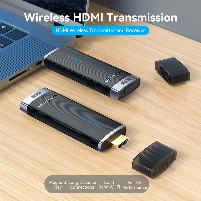 Vention HDMI Wireless Transmitter-Receiver Kit 5GHz 1080p ADCB0