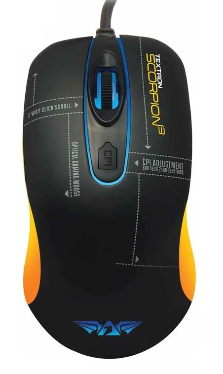 Armaggeddon Scorpion 3 Pro-Gaming Mouse with Free Mousepad