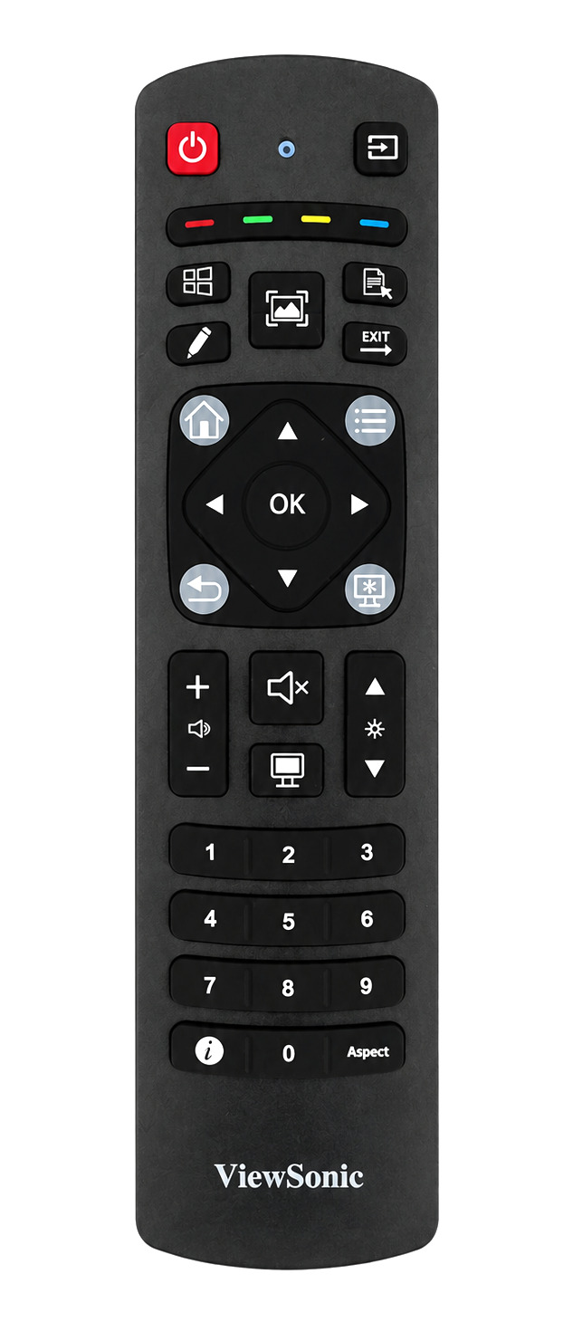 Viewsonic Remote Control for Commercial Displays CDE30 Series