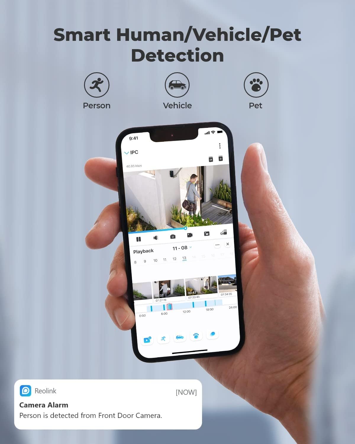 Reolink POE IP Dome Camera 12MP Fixed RLC-1224A (P344)